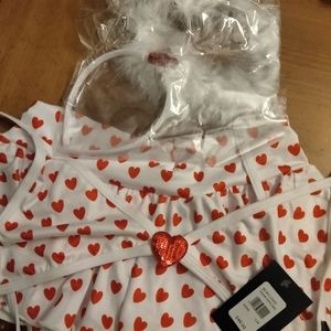 Bra and skirt/thong set